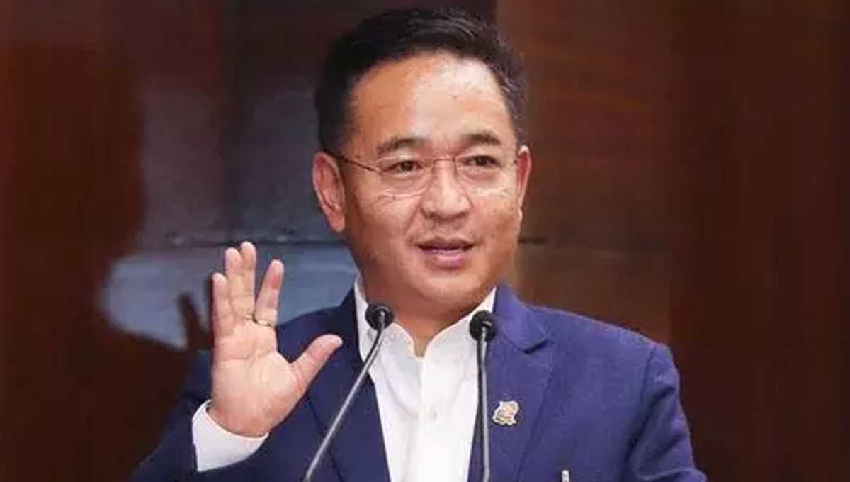 तमांग ने धनखड़ को दी बधाई तमांग ने धनखड़ को दी बधाई